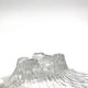 Coupe Tapio Wirkkala Iittala Avanti Crystal Givre Brutalist 25cm