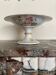 Luneville KG compote dish with poppy and butterfly design.