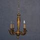 Gloss wood Golden 4 lights