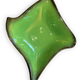 Ceramidi cup in varnished ceramic green and black mordorée