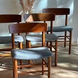 Vintage Scandinavian teak chairs