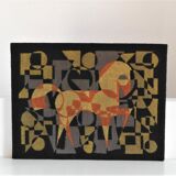 Vintage tapestry Patrice Allart 1977