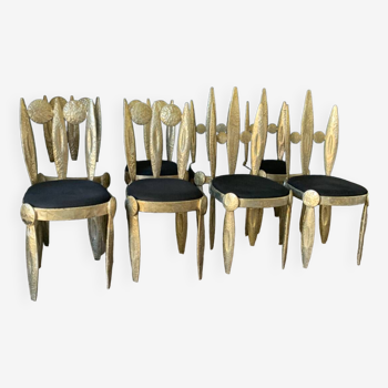 suite de huit chaises