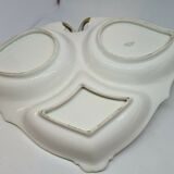 Presentation dish with porcelain compartments
