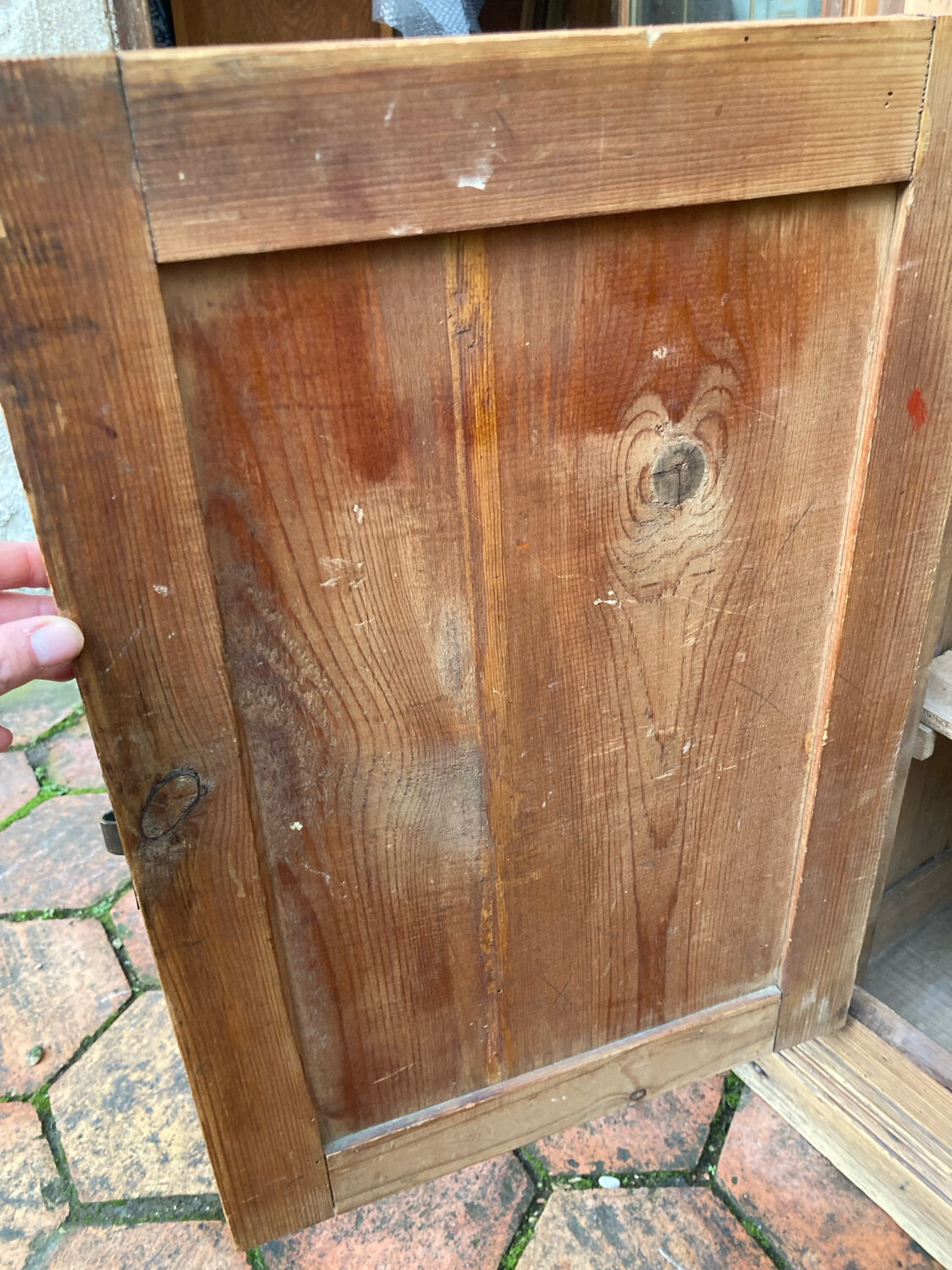 Vintage solid pine sideboard