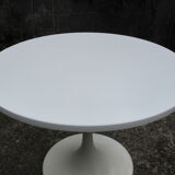Werzalit Dining Room Tulip Table Molded Laminate