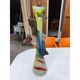 Vase in glass paste and bronze by F. Silviy