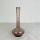 Purple bubble glass bud vase
