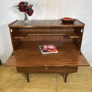 Mid-Century Retro Vintage Teak Bureau / Desk by Meredew 1960  Large Writing