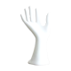 Hand ring in white porcelain, early 1970s
