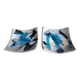 1 set of 2 Corsican ceramic pocket emptiers