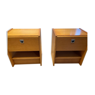 Pair bedside tables