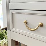 Louis XVI style chest of drawers known as sauteuse