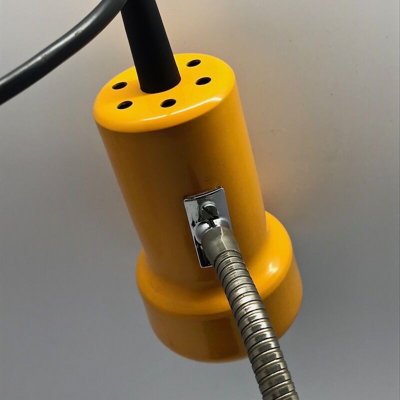 Yellow 70s lamp