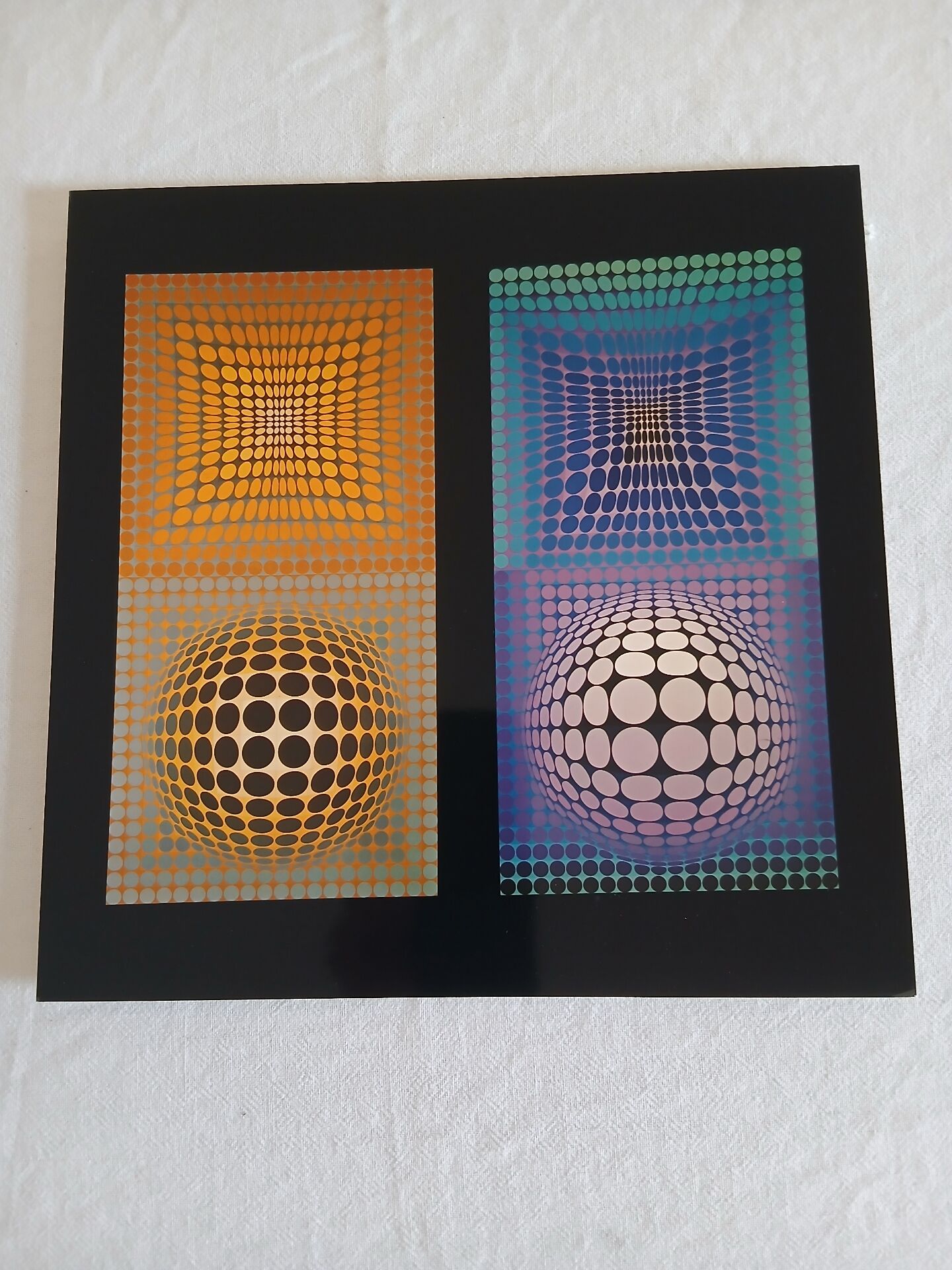 Victor Vasarely Serigraphy op art Editions du Griffon
