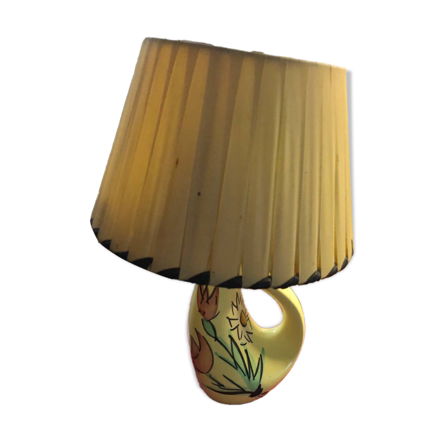 Vintage ceramic lamp