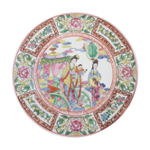 Assiette ancienne chinoise