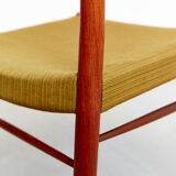 Table de salle à manger par Nanna Ditzel pour Saren Willadsen et chaises conçues par Kai Lyngfeldt-Larsen