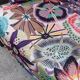 Pair of toad armchairs Napoleon III tapestry missoni italy