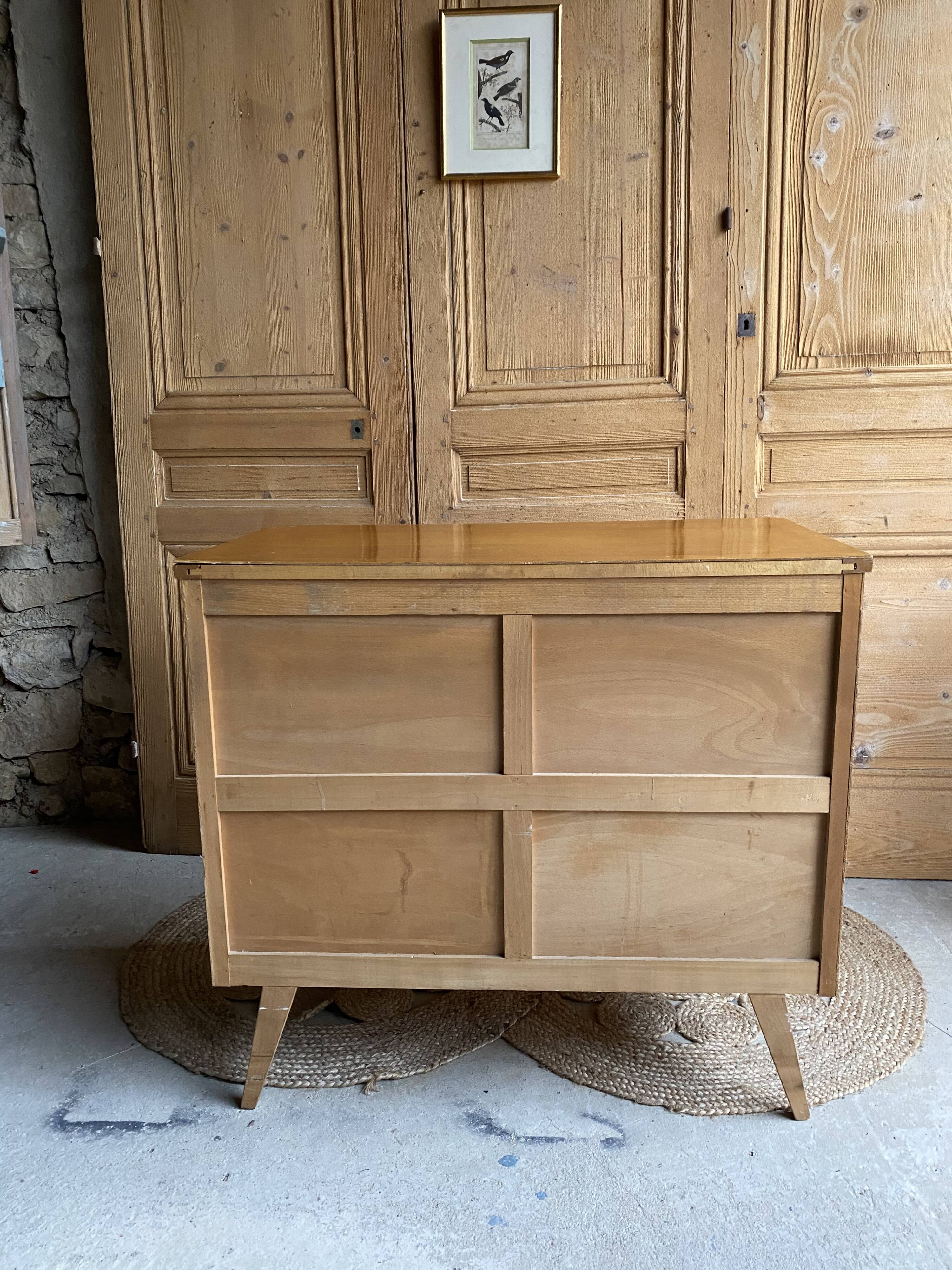 Dresser in rattan