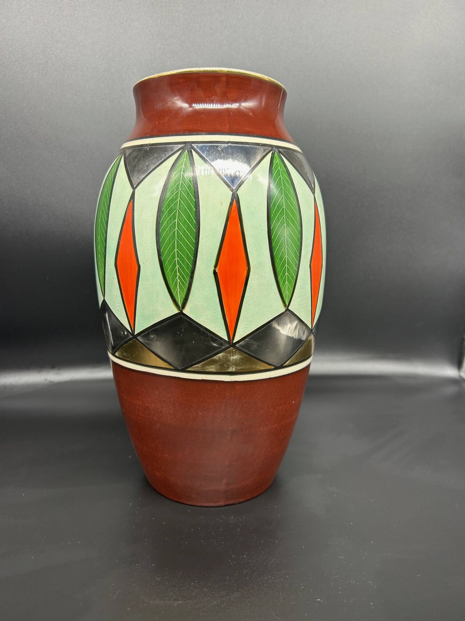 vase Gustave de Bruyn Fives Lille