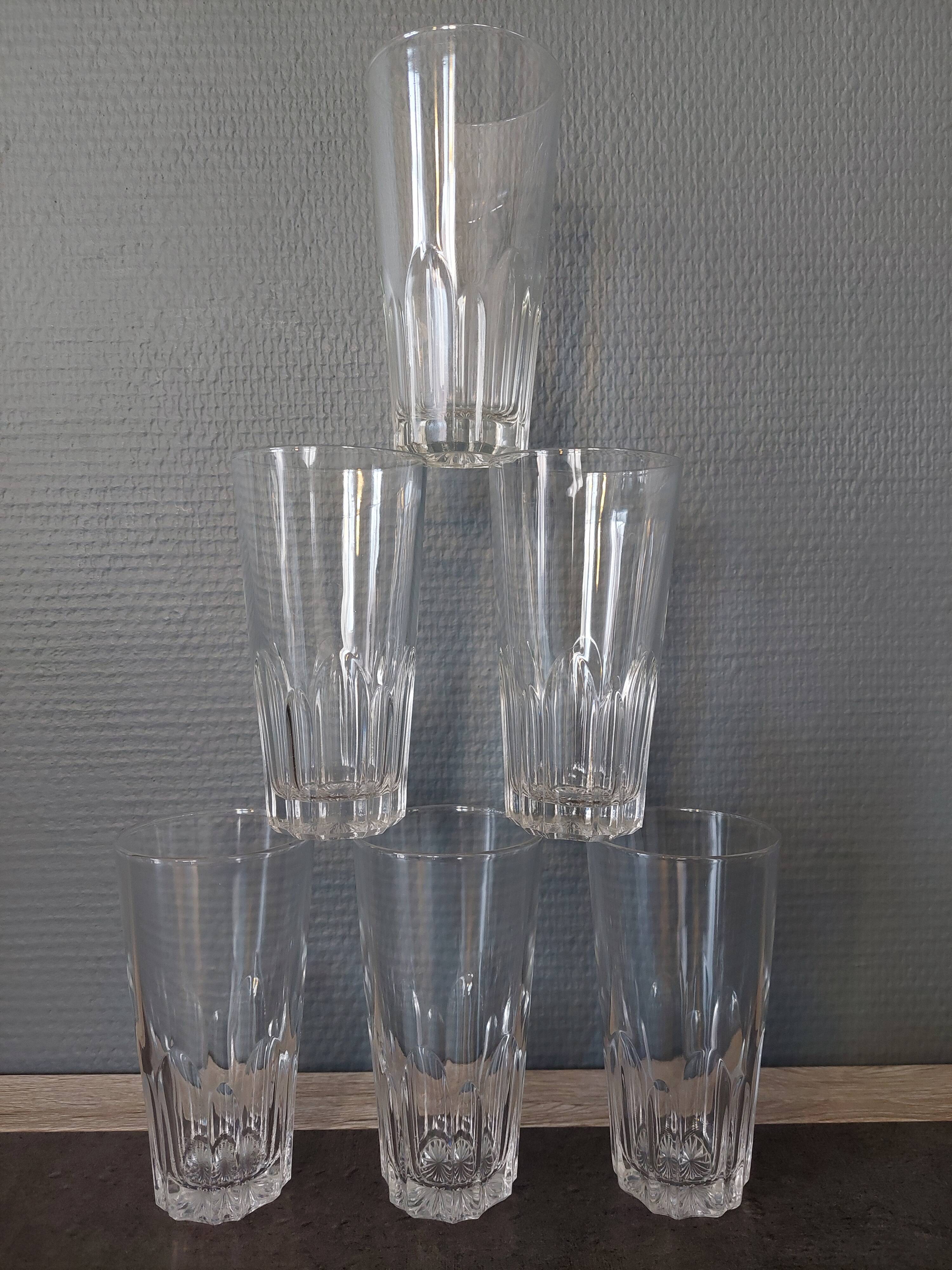 6 glasses