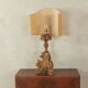 Lampe de table baroque, fabriquée à la main