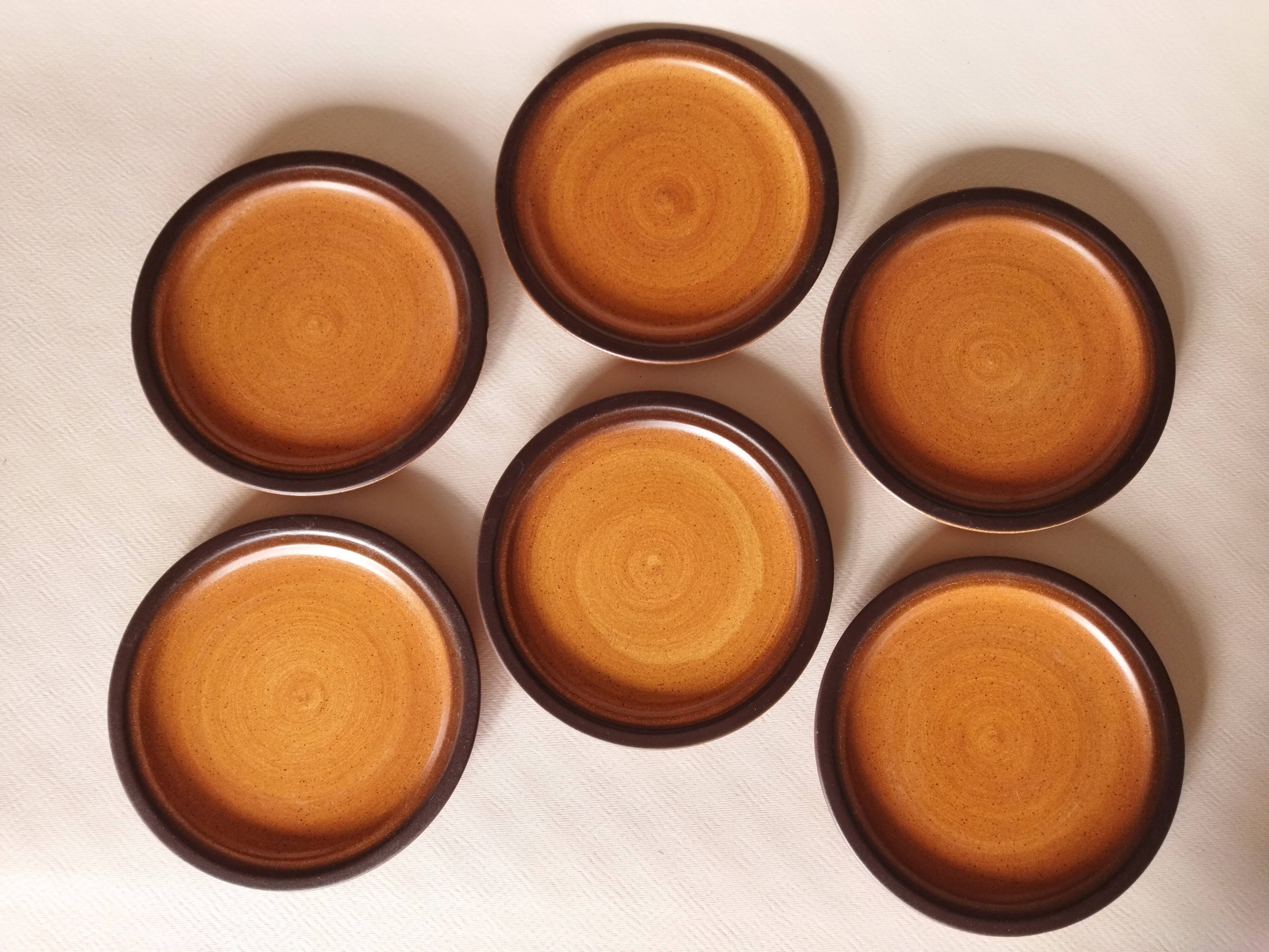 6 assiettes à dessert St Amand Meylan