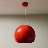 Artemide Pallade Lamp in Bold Red by Studio Tetrarch, 1960s