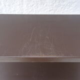 Metal string modular wall shelf