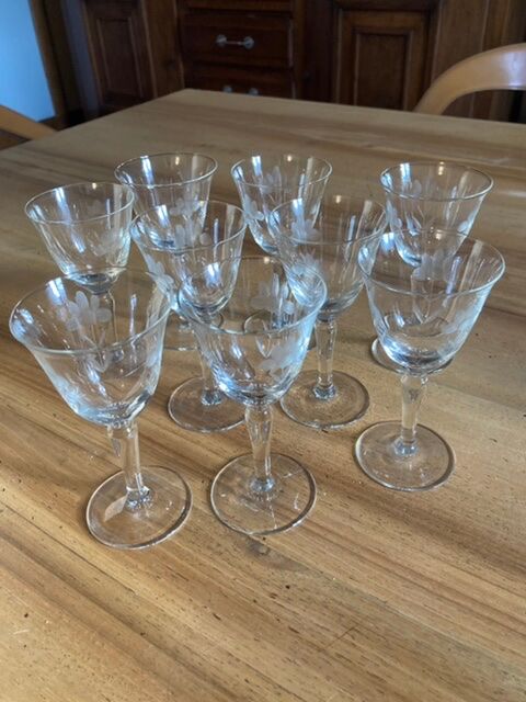 Lot de 8 verres pour l’apéritif