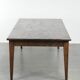 Large rustic dining table made of atmospheric elm wood with fine details