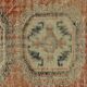 Tapis vintage turc tissé à la main unique en son genre - Charme vintage rustique 347 x 96