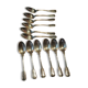 Silver-plated metal teaspoon