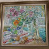 Painting by Mst Pavlov "Still life".