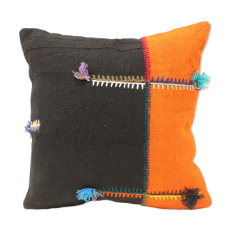 45x45 cm kilim cushion,vintage cushion cover