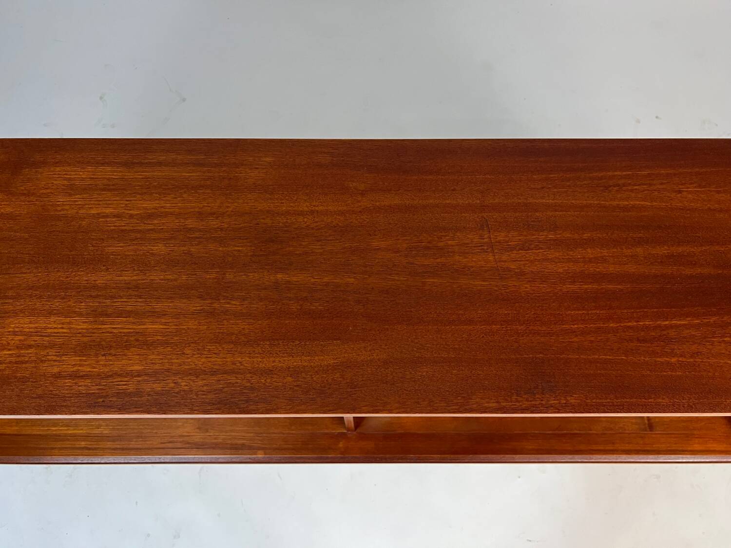 Vintage teak sideboard lowboard shelf bookcase 60s