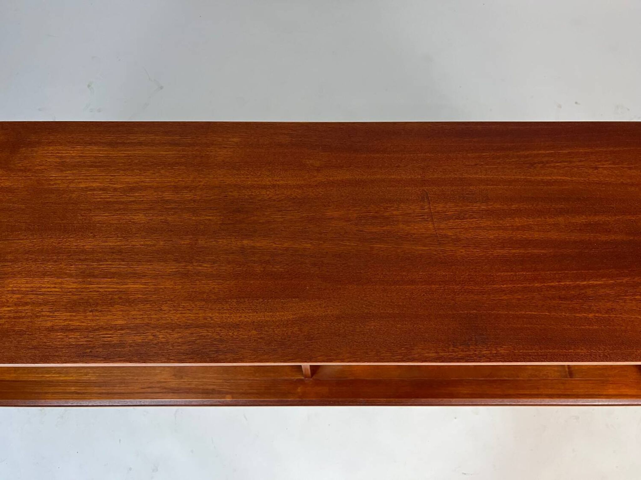 Vintage teak sideboard lowboard shelf bookcase 60s