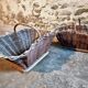 Pair of early 20th century French wicker grape harvest baskets – Rustic vineyard set