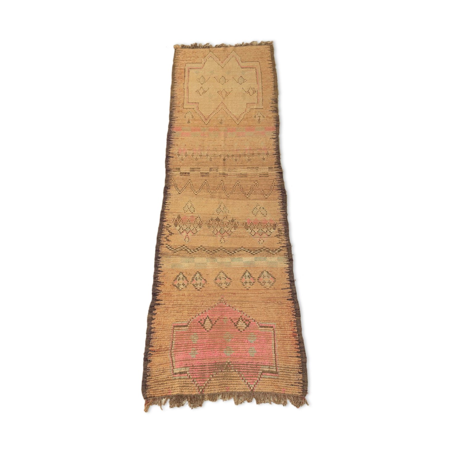 Vintage Rehamna, Berber rug, 103 x 355