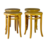 Tabourets Thonet 1930, bistrot assise bois