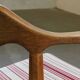 Ensemble vintage de 6 chaises de salle à manger en chêne massif de design danois des années 60, style Kjærnulf.