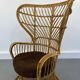 Wicker Chair by Gio Ponti and Lio Carminati, 1960s