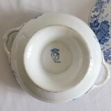 Ironware soup tureen "Snowball" model Saint Amand and Hamage