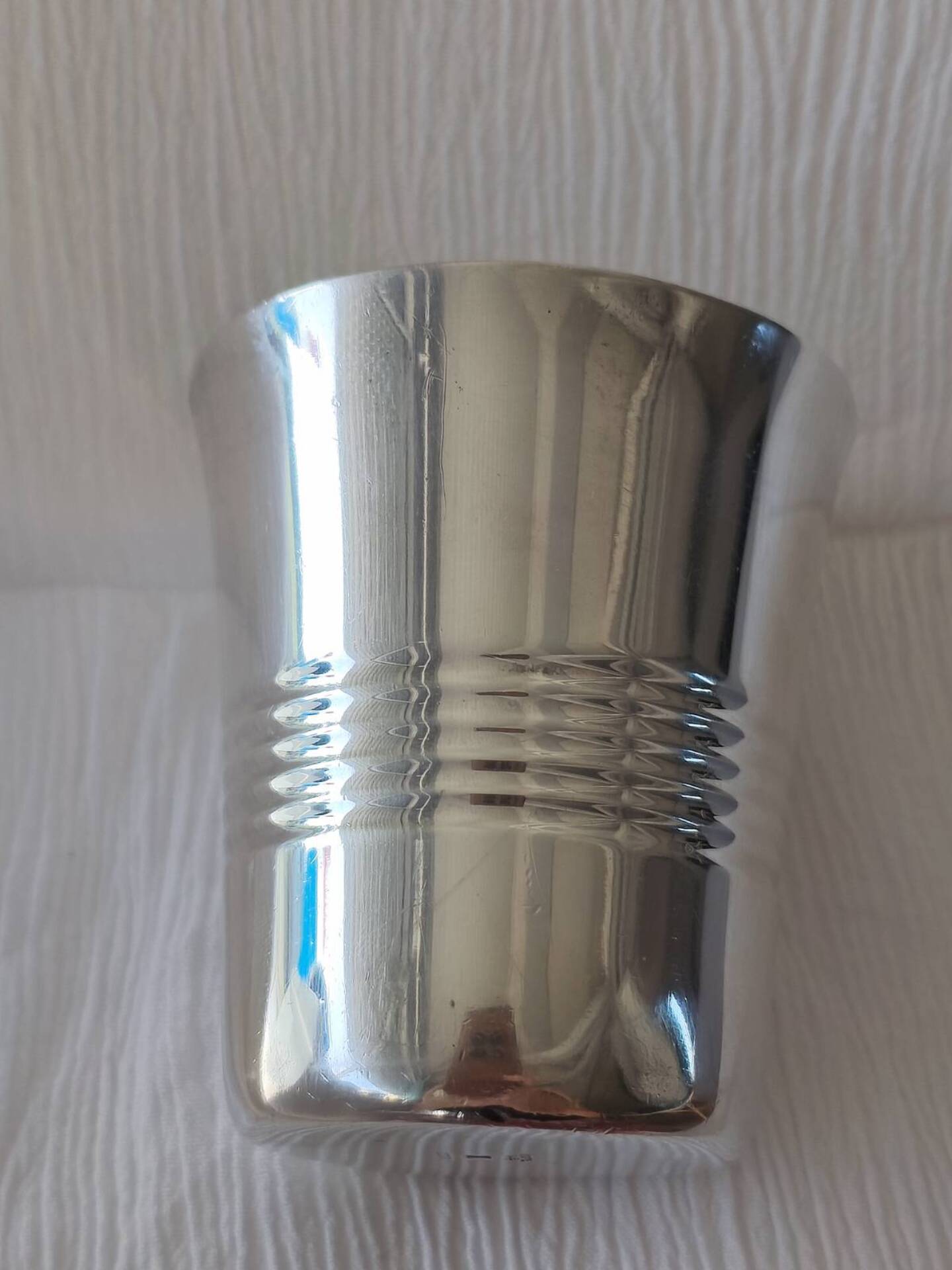 Tumbler / Goblet from the famous house of Christophe in silver-plated metal.