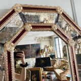 Murano glass Venitien mirror of the 1900