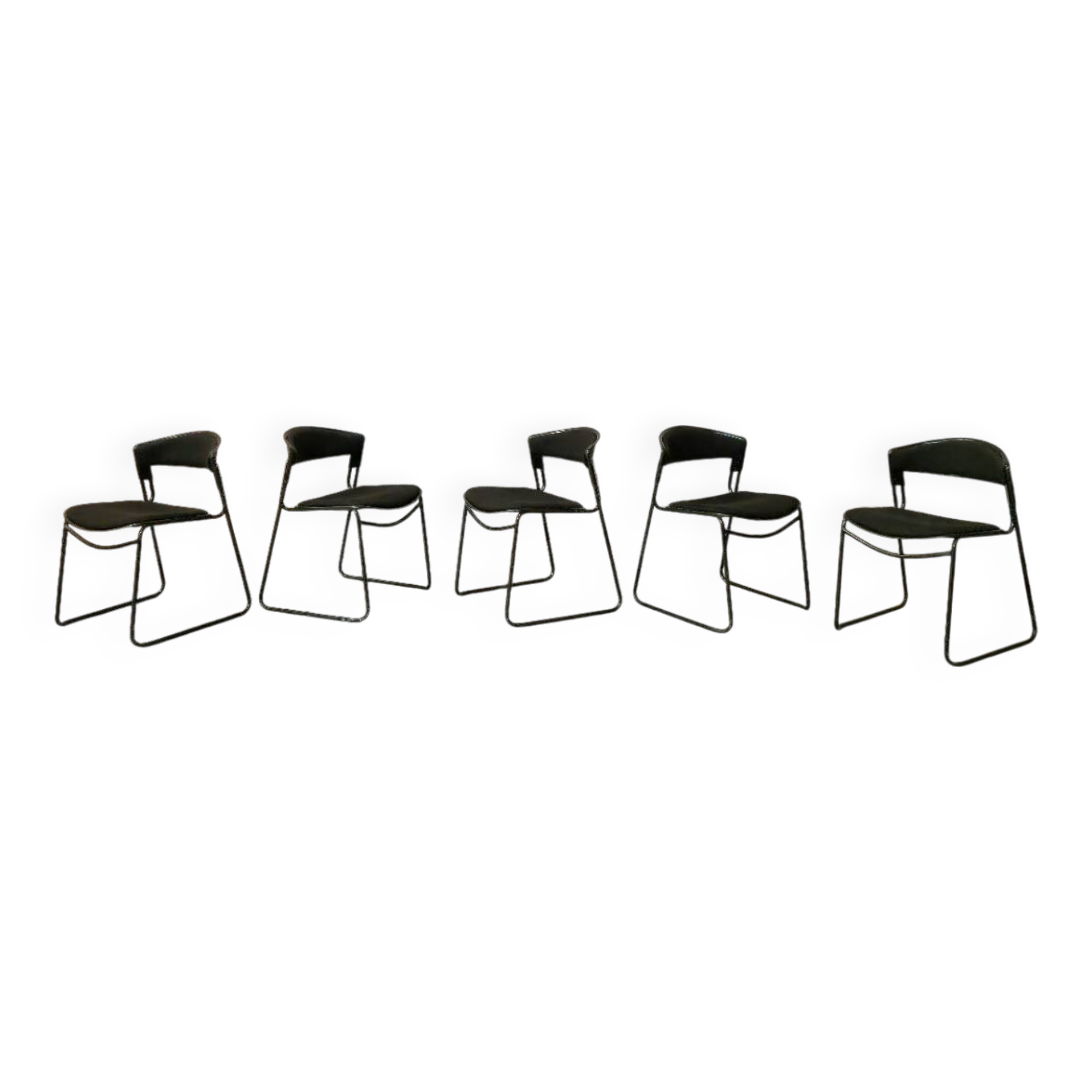 5 chaises Assisa - Paolo Favaretto
