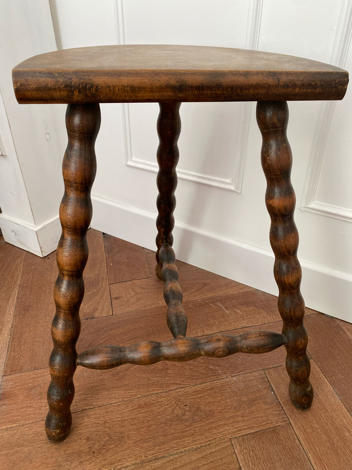 Vintage tripod stool
