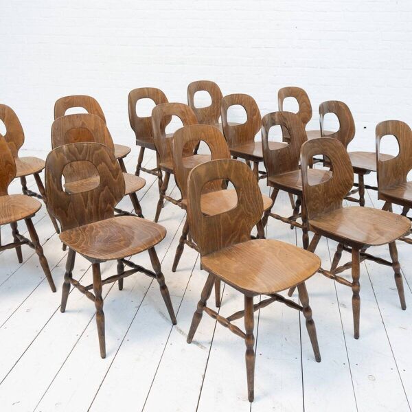 Chaises par Joamin Baumann pour Baumann, 1960, Ensemble de 2