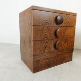Set of brutalist cabinets, 1970s